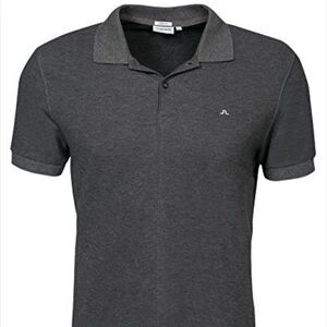 J.Lindeberg Rubi Slim JL Pique, Dark Grey Melange, Medium